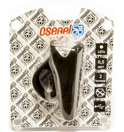 LÁMPA ELSÖ USB SZILIKON 1LED 2F CSEPEL URBAN-F SZILIKON 1LED CSEPEL URBAN-F USB 220696