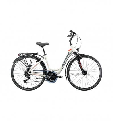 Alboin 300 28" w 24s - 45 cm - Gyöngyfehér, Világosgrafit, Piros