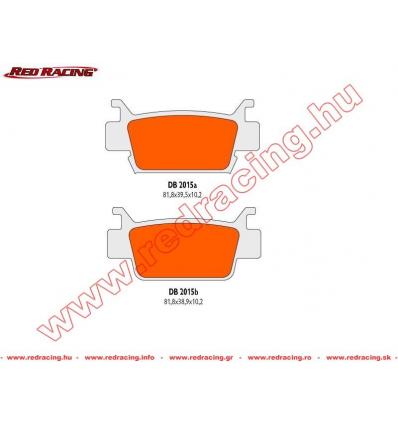 DELTA BRAKING FÉKBETÉT HONDA TRX 500 05-10 / TRX 680 FG6A 06-10 / DB-2015 QD-N (SZINTER)
