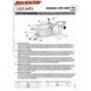 SHAD CSOMAGTARTÓ HONDA VFR 800 FI 1999-01