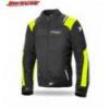 SEVENTY DEGREES KABÁT SD-JR52 FÉRFI RACING NYÁRI FEKETE / NEON SÁRGA XL
