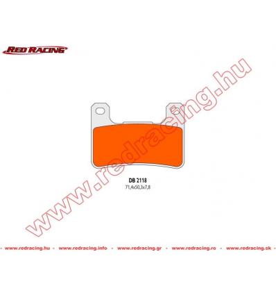 DELTA BRAKING FÉKBETÉT SUZUKI GSXR 600/750 04-10 / GSXR 1000 04-07 / GSXR 1300 HAYABUSA 08-10 / VZ 1800 06-10 / KAWASAKI ZX10R 0