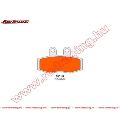 DELTA BRAKING FÉKBETÉT KTM EXC 125 89-93 / ENDURO 125/250/300/350/500/600 89-93 / DB-2180 MX-N (SZINTER)