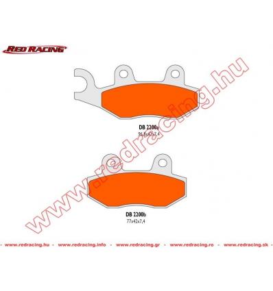 DELTA BRAKING FÉKBETÉT SUZUKI RM 125/250 87-95 / DR 250 90-95 / RMX 250 89-97 / YAMAHA YZ 125 89-97 / WR 200/250/500 89-97 / XTZ
