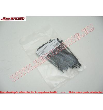 BERNER KÁBELKÖTEGELŐ FEKETE 2,5*102 mm ( 100 db / csomag )