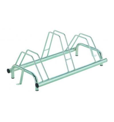 KERÉKPÁRTÁROLÓ 3-AS FÖLDRE RÖGZÍTHETŐ 770X410X240MM GALVANIZÁLT