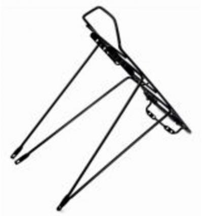 CSOMAGTARTO 24" DUPLA PLESZKER+KENGY FEKETE H&M P LESZKER+KENGY FEKETE H&M