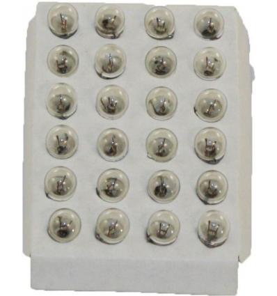 IZZO HÁTSO LÁMPÁHOZ 6V/0,6W 25/DOBOZ 630075