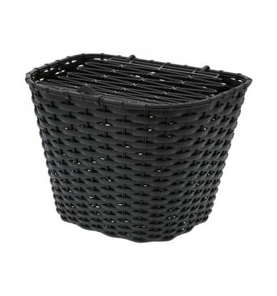 KOSÁR ELSŐ MÜA FEDELES 36X29X25 CM + TARTOZÉK FEKETE (30db/doboz)