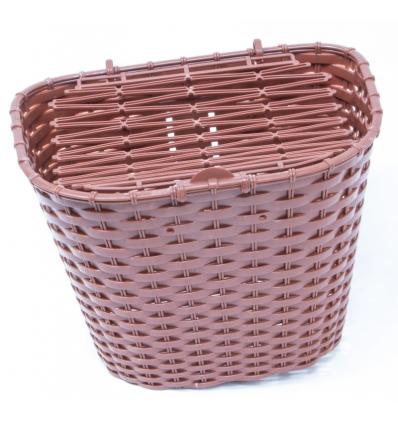 KOSÁR ELSŐ MÜA FEDELES 36X29X25 CM + TARTOZÉK BARNA (30db/doboz)
