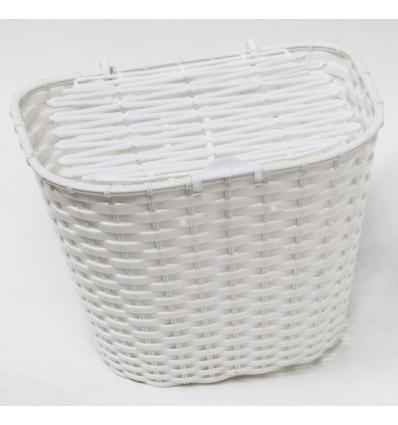 KOSÁR ELSŐ MÜA FEDELES 36X29X25 CM + TARTOZÉK FEHÉR (30db/doboz)
