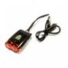 VILLOGO HÁTSO USB 2LED 3FUNK FEKETE LÁMPA VILLOGO HÁTSO 2LED 3FUNK USB FEKET