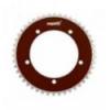 Csepel Teta Hajtótárcsa Alu 1/8" 46T BCD 130mm Festett Csoki