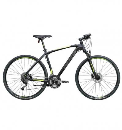 Alboin 500 crs 28" m 27s - 48 cm - Matt fekete, Világosgrafit, Lime