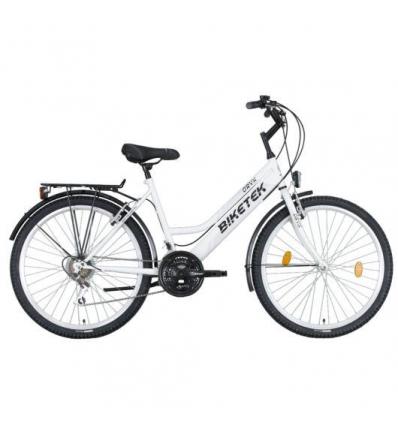 26" Biketek Oryx ATB kerékpár női fehér váltós