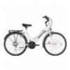 26" Biketek Oryx ATB kerékpár női fehér váltós