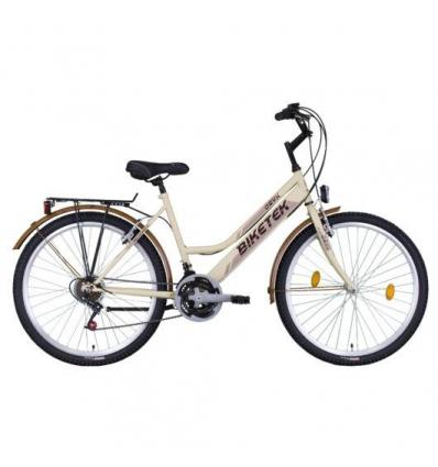 26" Biketek Oryx ATB kerékpár női latte váltós