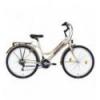 26" Biketek Oryx ATB kerékpár női latte váltós