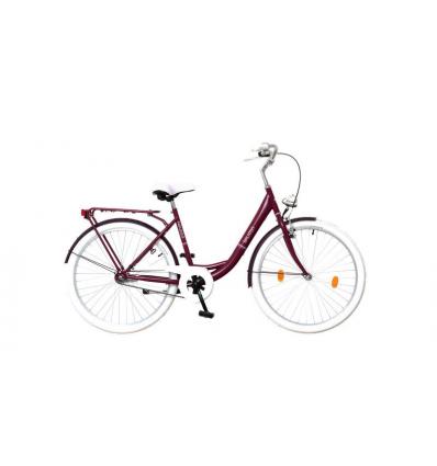 Balaton Premium 28 N3 női padlizsán/fehér NE2262122030