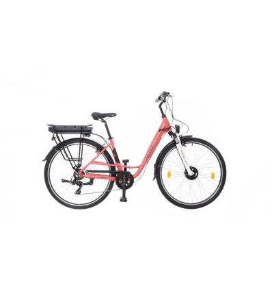 Parma női 17 E-Trekking MXUS teleszkópos nyomaték szenzoros korall/fekete NE2201142033