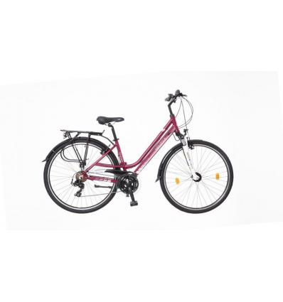 Ravenna 100 női padlizsán/ fehér matt 19 NE2261032034