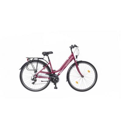Ravenna 50 női padlizsán/fehér matt 19 NE2261112014