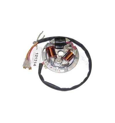 Állórész kpl megszakitós (62cm) 6V S50 Nagyfesz