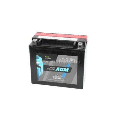 Akku YTX20-BS 12V 18AH intAct AGM gondmentes