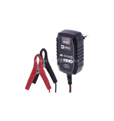 Akkutöltő 6/12V 800 mA intelligens EMOS