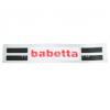 Tankfelirat BABETTA 160x27mm Fekete-piros