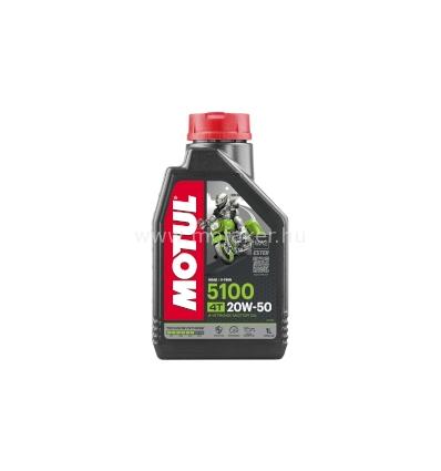 MOTUL 5100 4T 20W50 1L Motorolaj**