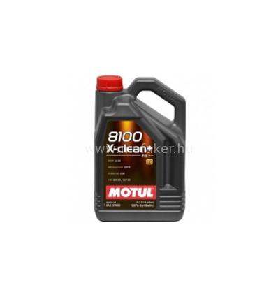 MOTUL 8100 X-clean+ 5W30 5L Gk Motorolaj**