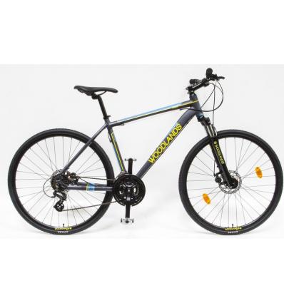 KRP WOODLANDS CROSS 700C 28/21 11 21SP L SZÜRKE