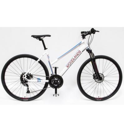 KRP WOODLANDS CROSS 700C 28/17 NÖI 21 27SP FEHÉR 28/17 NÖI 21 27SP FEH YS701