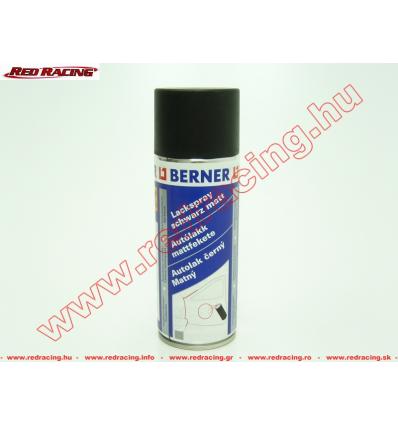 BERNER AUTÓLAKK FESTÉK MATT FEKETE 400ml / -20 C +100 C