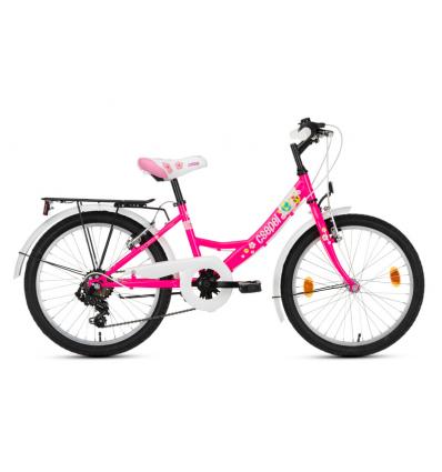 KRP FLORA 20" 6SP 23 NEONPINK YS796 VIRÁG MINTA