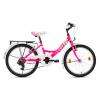 KRP FLORA 20" 6SP 23 NEONPINK YS796 VIRÁG MINTA