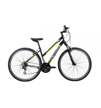 X300 V női fekete/fehér-zöld 17
