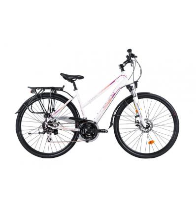 Firenze 200 disc női fehér/ mályva matt 17 elemes világítással NE1861582023
