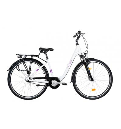 Padova 28 N7 delux női fényes fehér/lila 19 NE2261222034