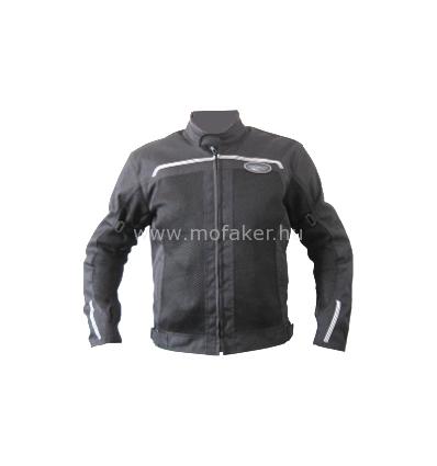 Textilkabát GS-40 fekete hálós rövid 2XL